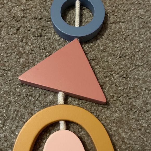 Pillowfort Wooden Wall Décor in Blue and Tan - Picture 5 of 7